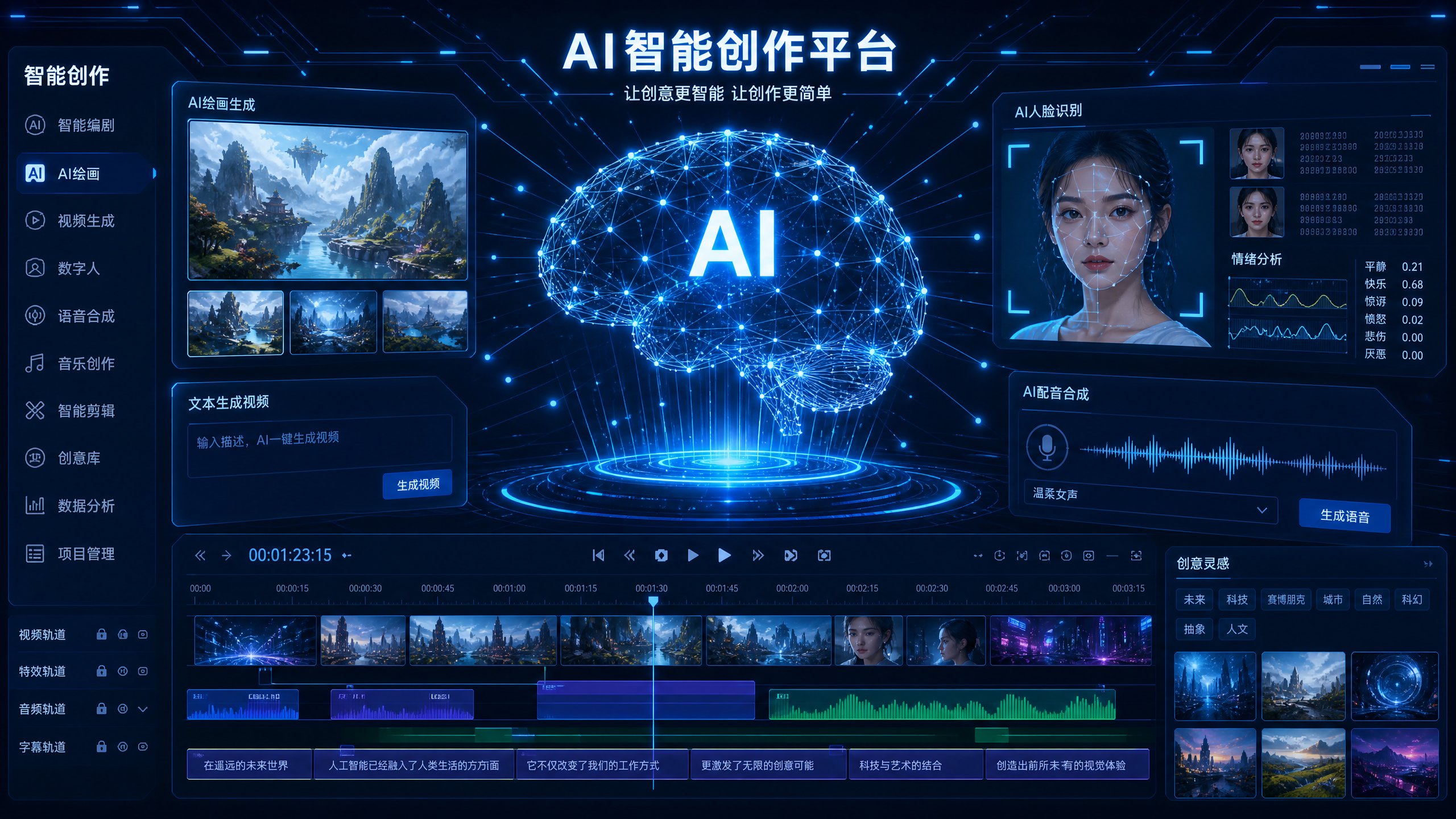 偷拍AI传媒剪辑教程演示